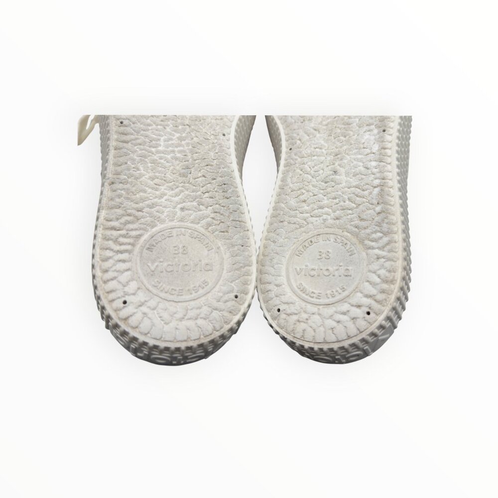 Victoria Women's 1915 Re-Edition Pink Mesh Low-Top Sneakers - Picture 9 of 10